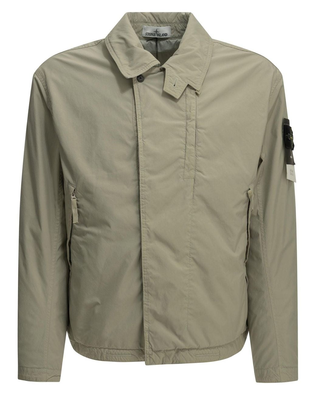 Stone Island Green "Light Compact" Padded Jacket for men