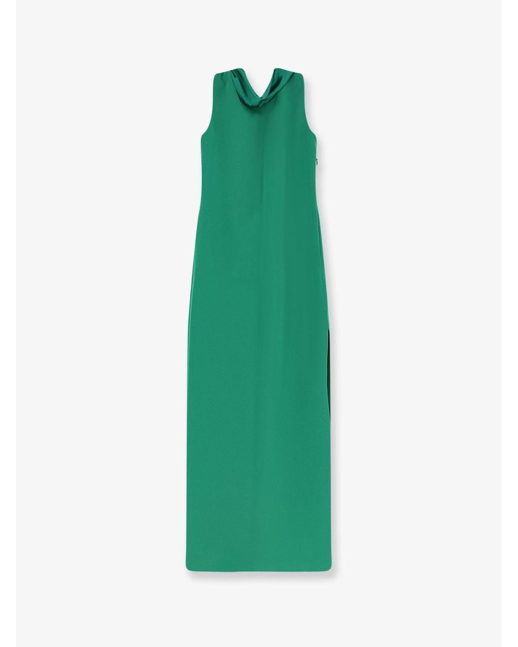 Max Mara Green Dresses Triacetato Poliestere