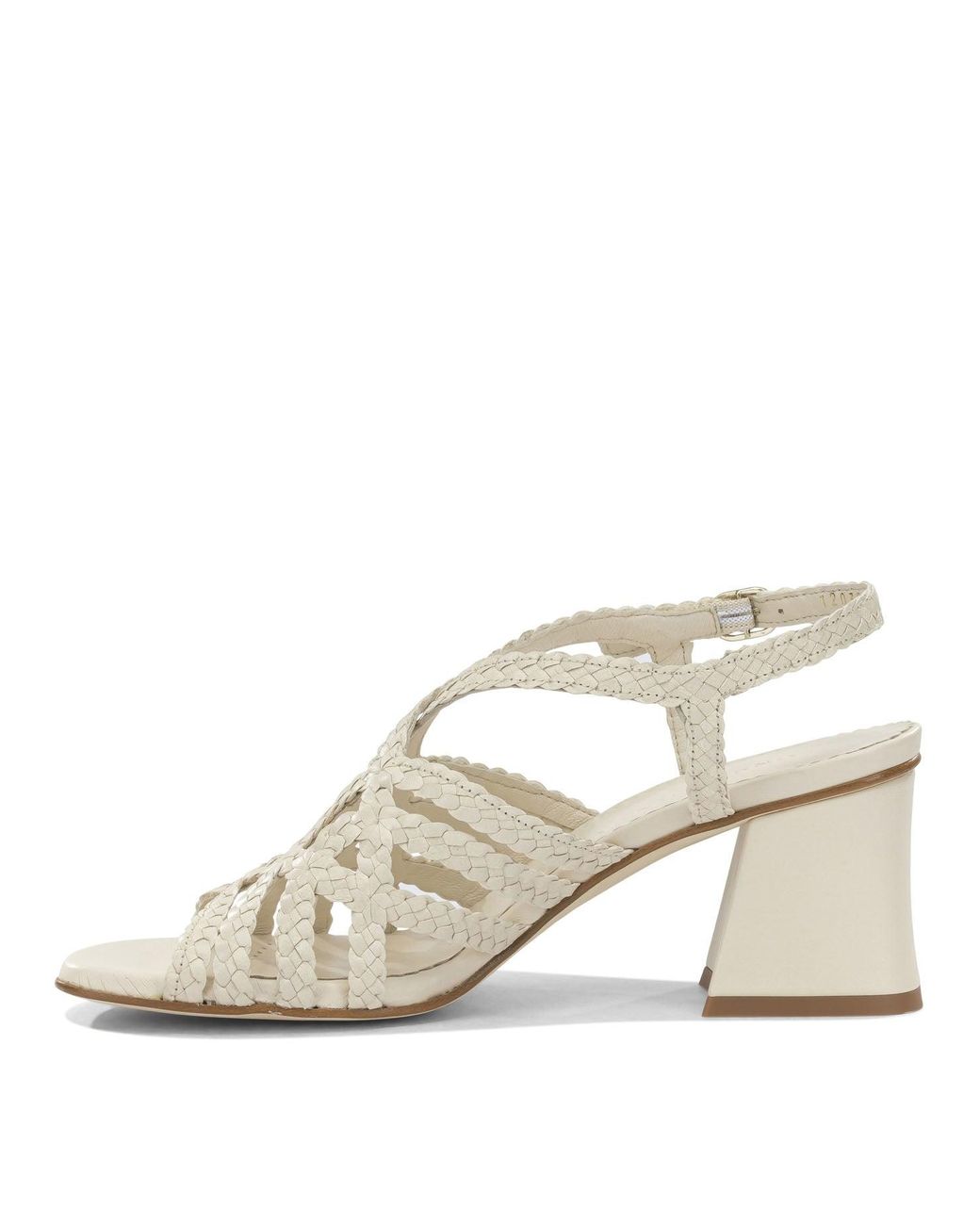 Pons Quintana White Leather Sandals