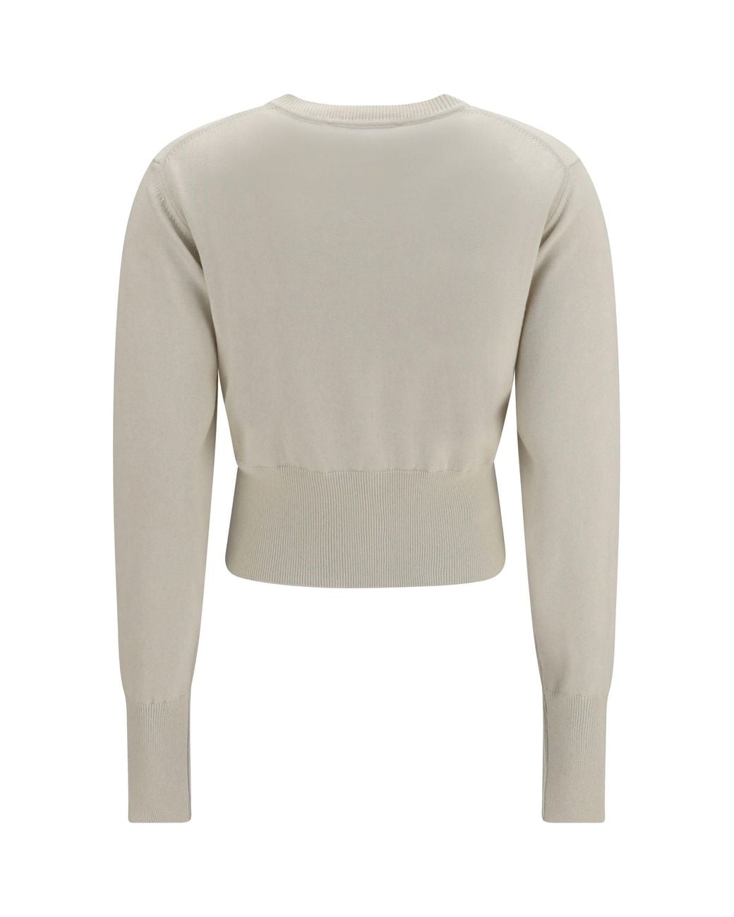 Vivienne Westwood White Bea Crop Cardigan