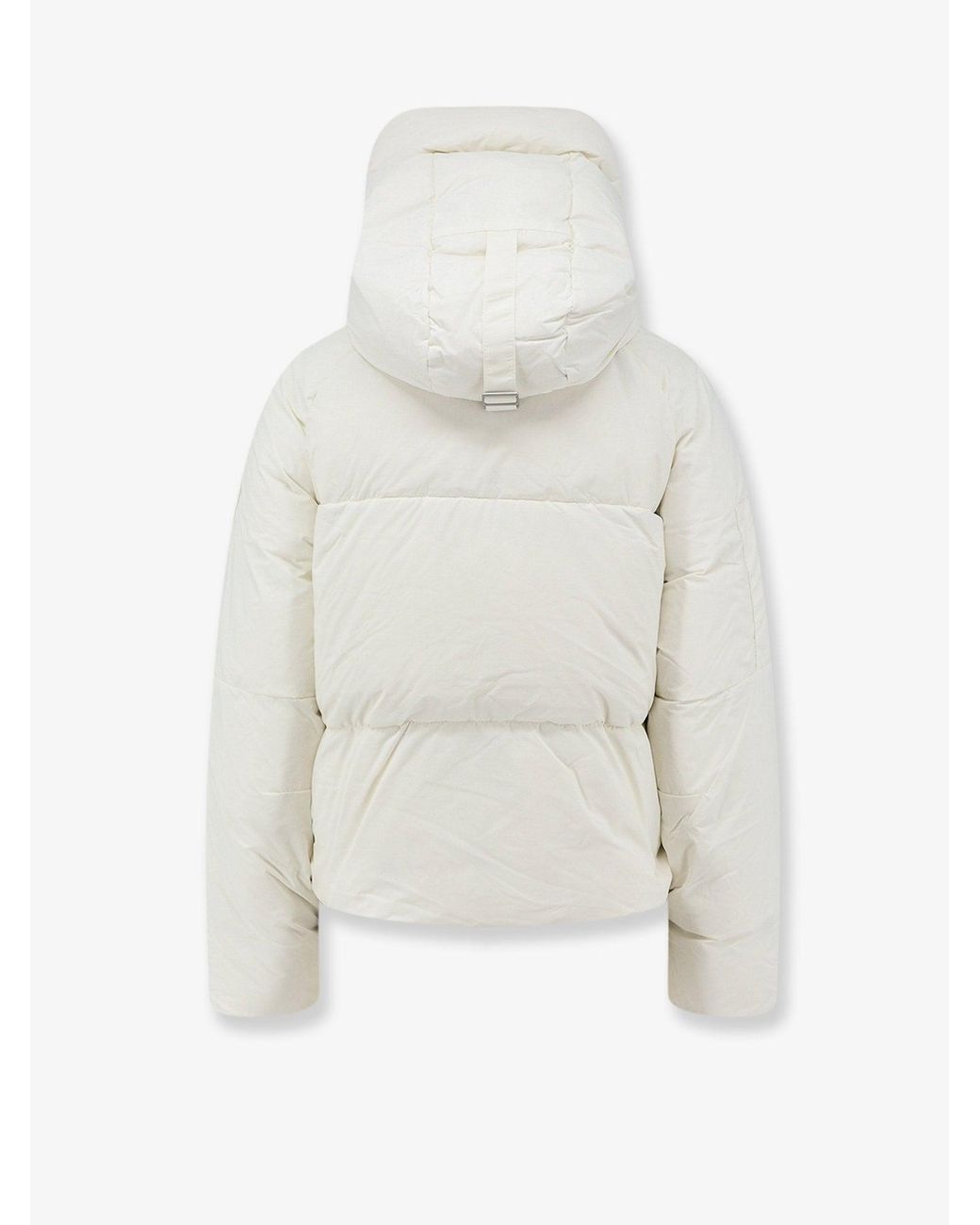 Canada Goose White Recycled Fabric Down Jacket