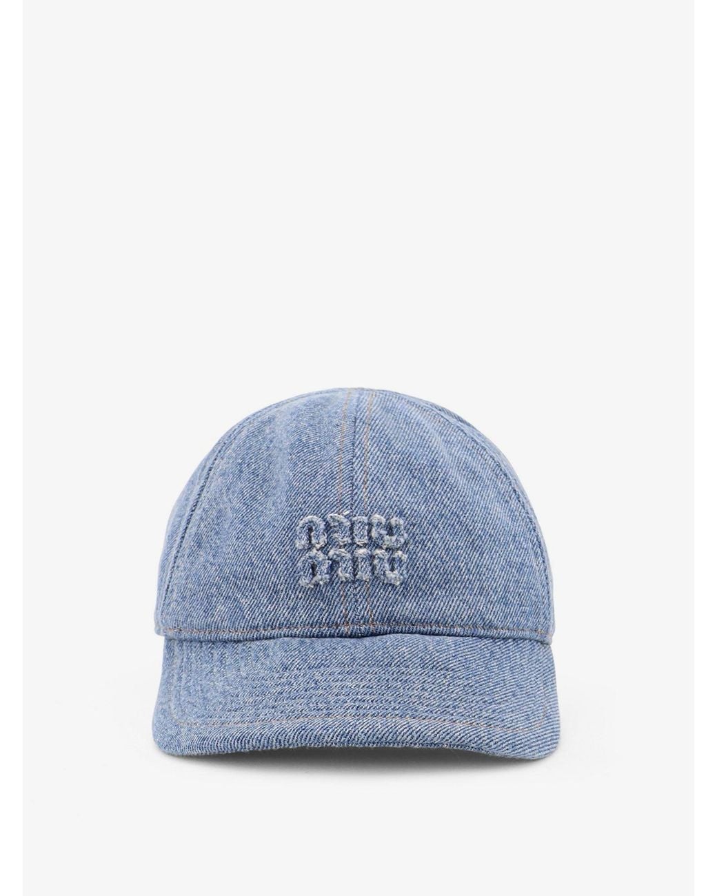 Miu Miu Blue Debun Hat