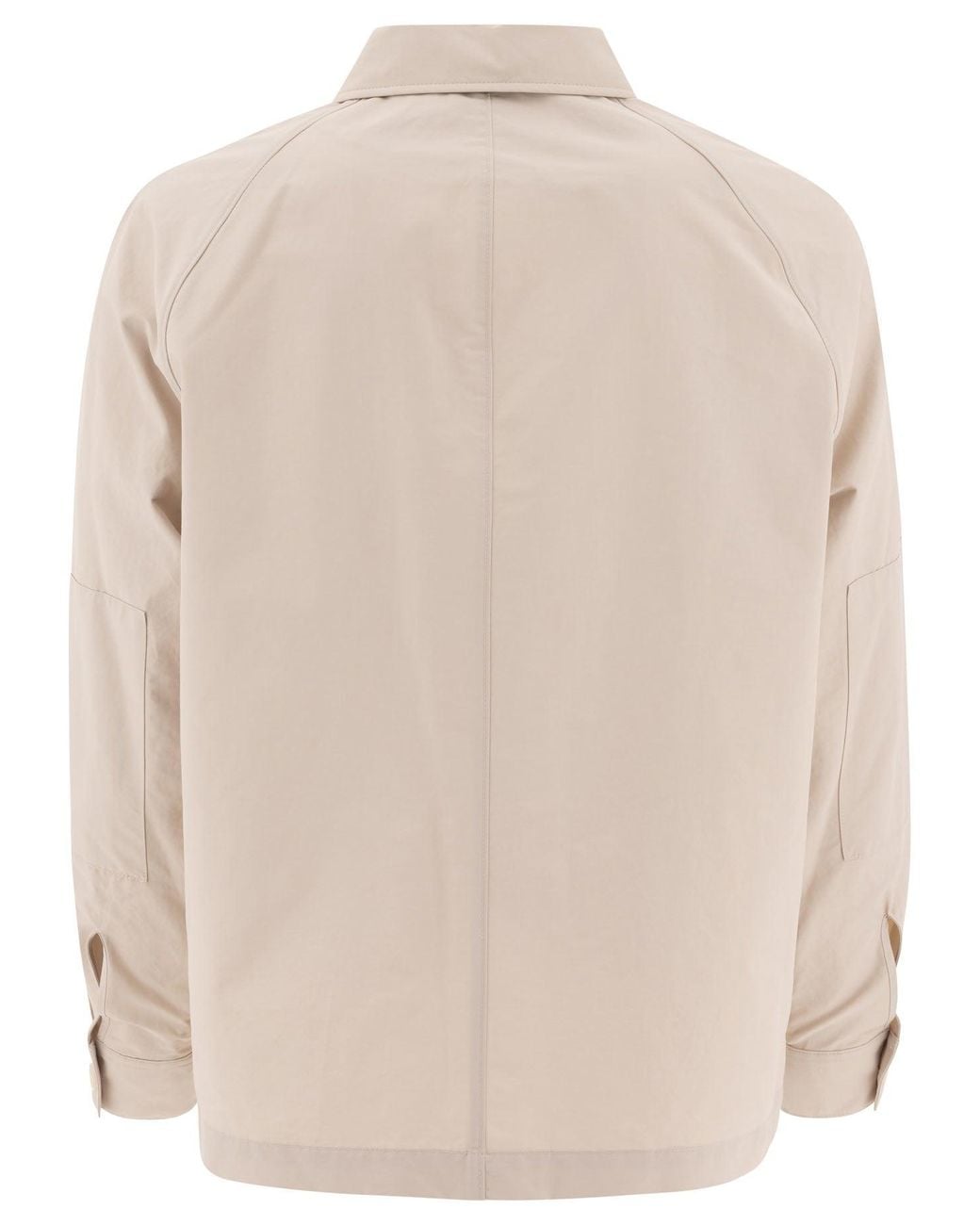 Vince Natural Cotton Blend Utility Jacket for men