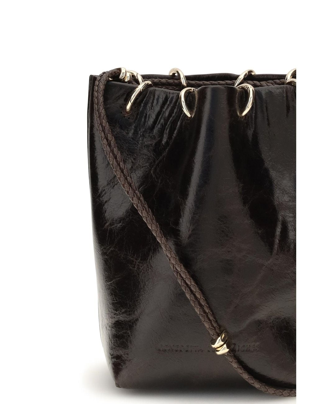 Benedetta Bruzziches Black Doudou Petite Bucket Bag