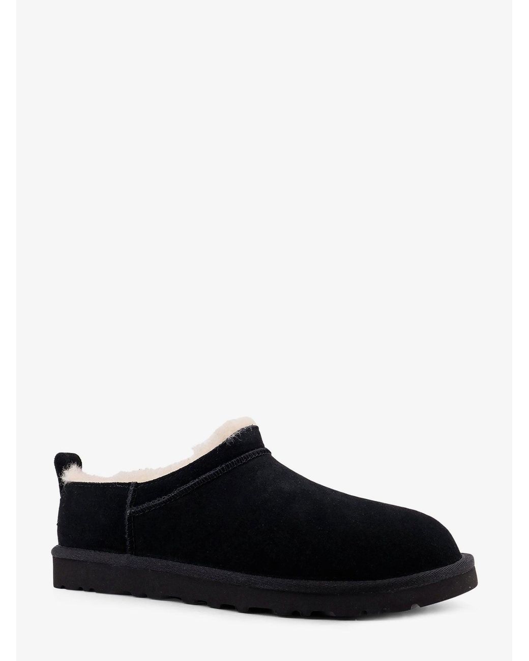 Ugg Black Classic Micro Suede Sandals