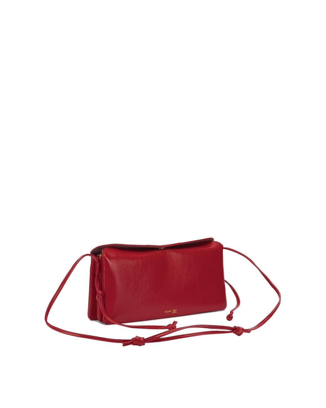 Céline Red Shoulder Bag