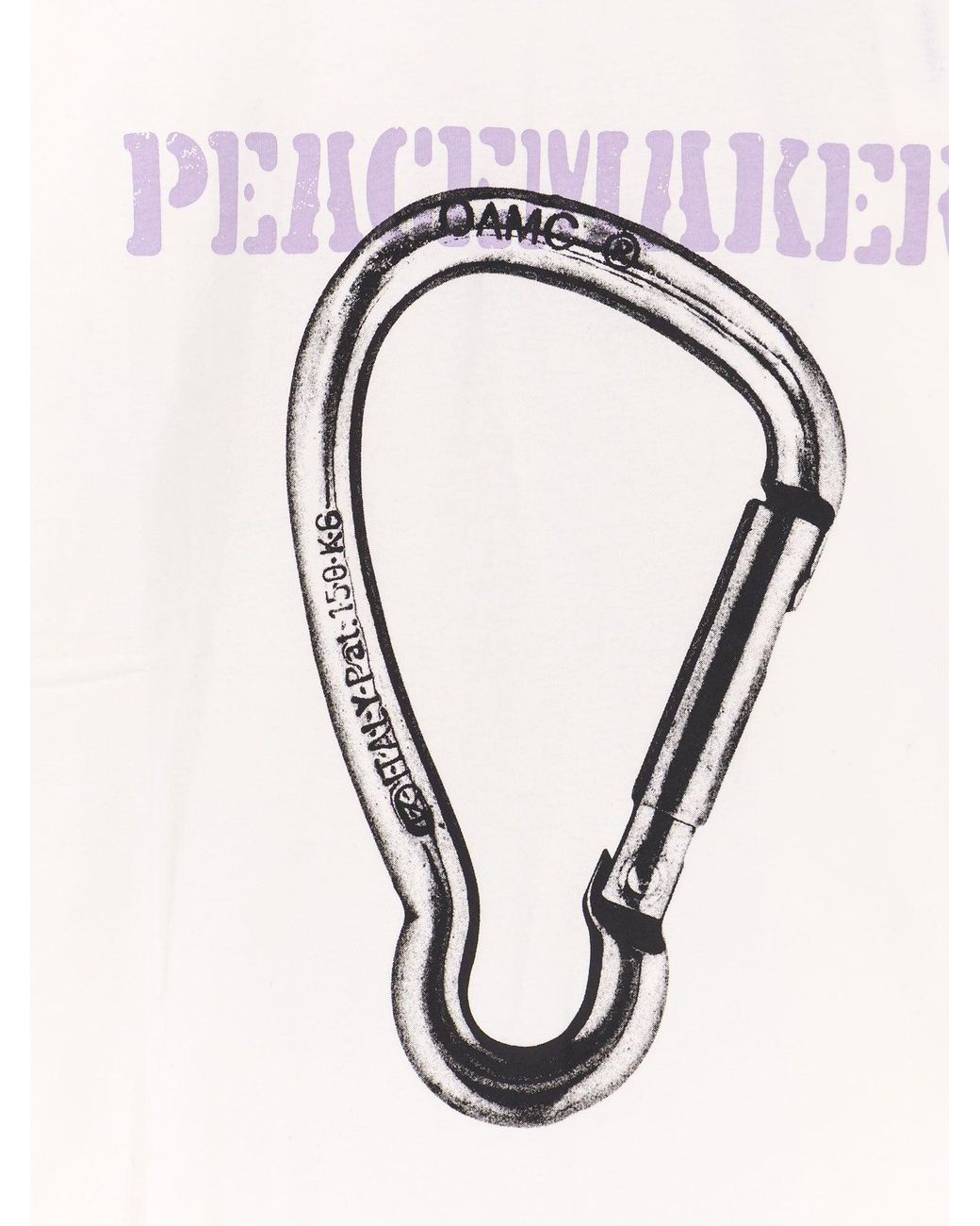Oamc Peacemaker Natural Cotton T-Shirt for men
