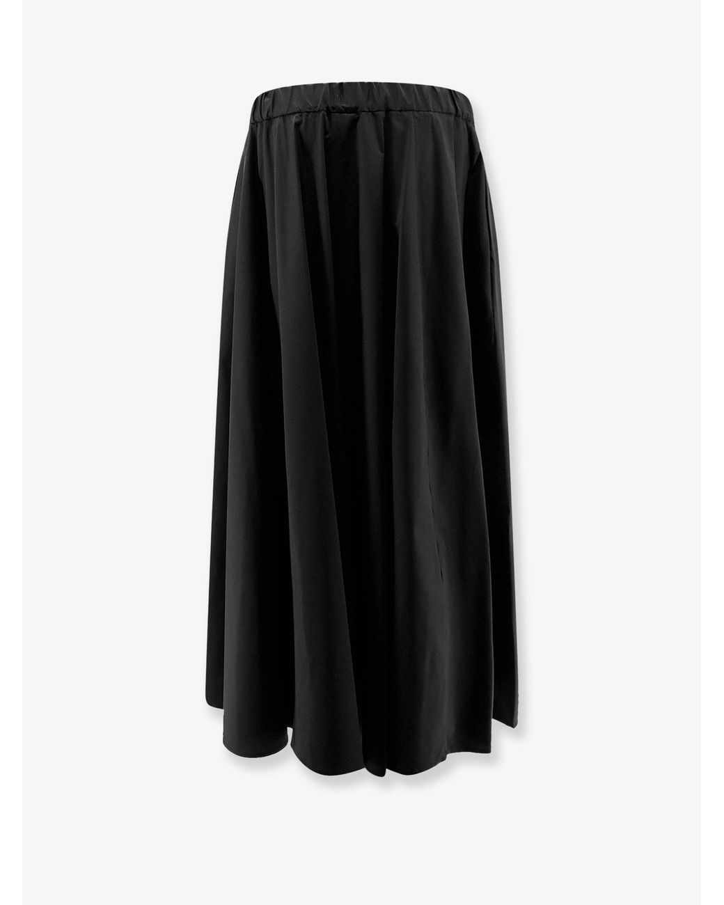 Aspesi Black Cotton Skirt