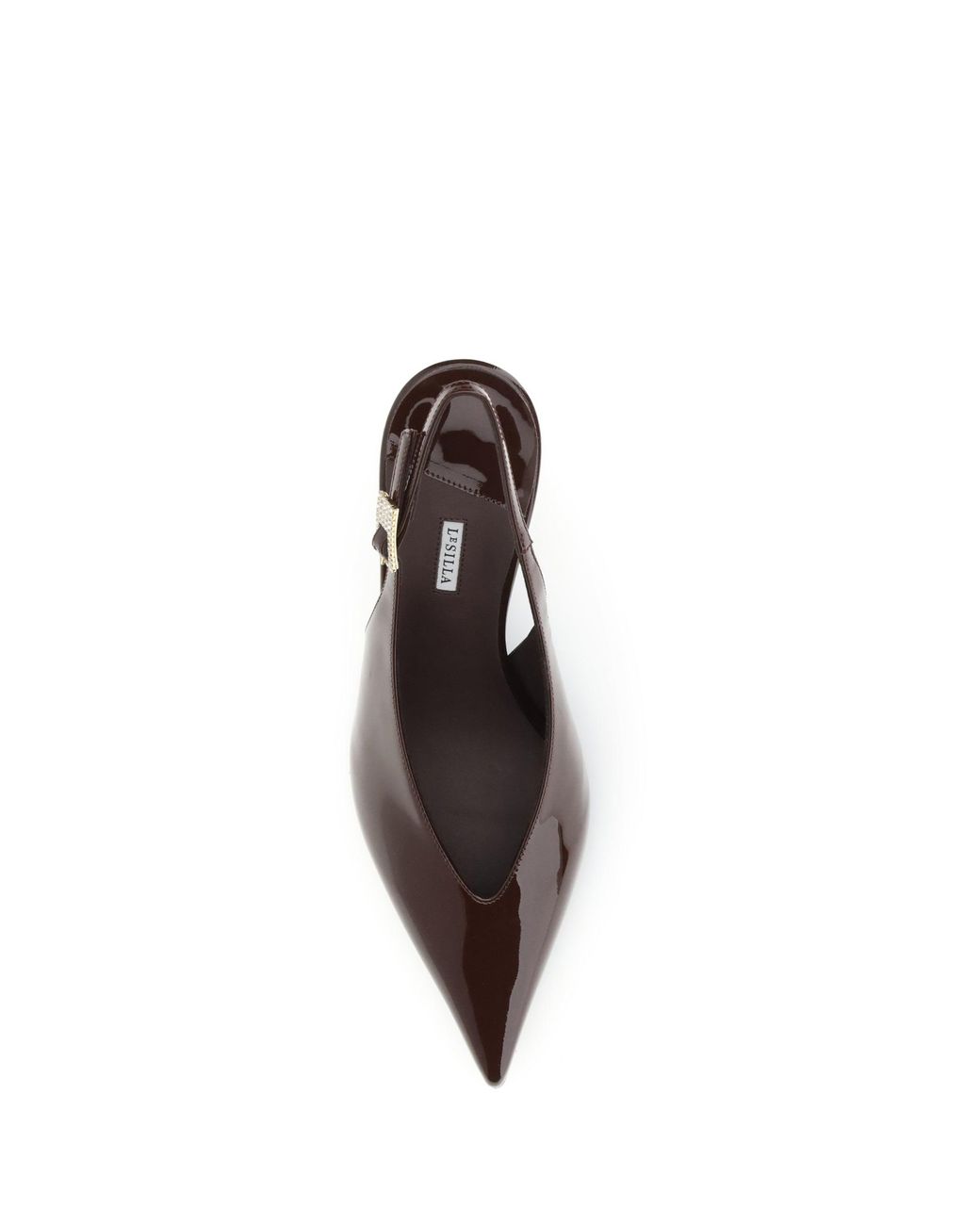 Le Silla Brown Décolleté Clivage