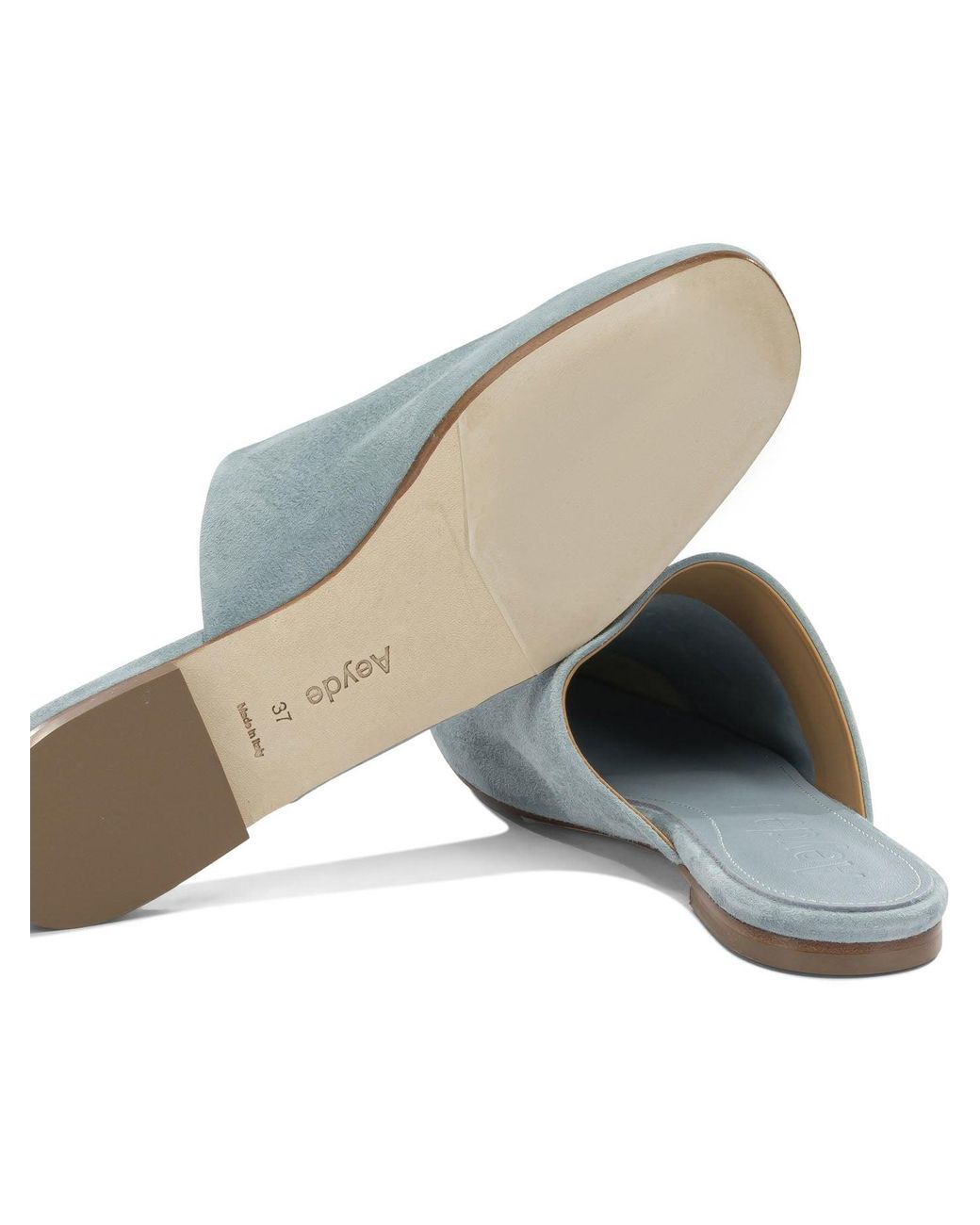 Aeyde Blue "Rega" Sabot