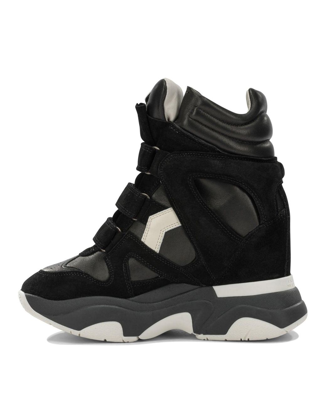 Isabel Marant Black "Balskee" High Top Sneakers