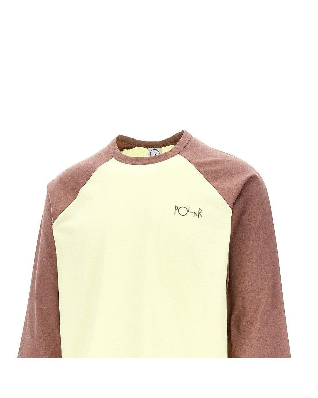 POLAR SKATE Yellow 3/4 Sleeves T-Shirt for men