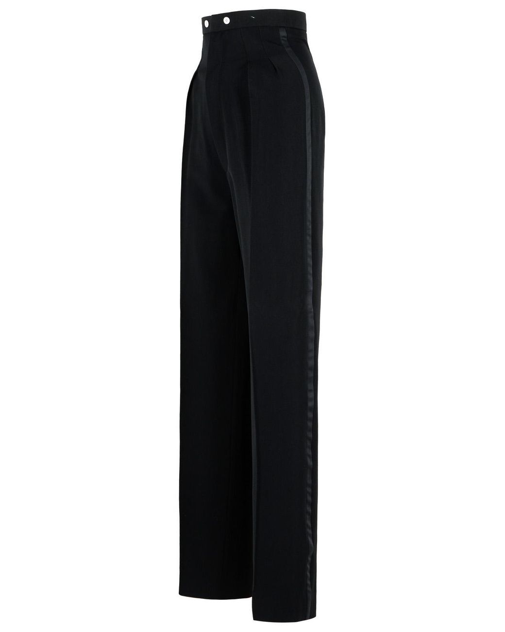 Maison Margiela Black Wool Pants