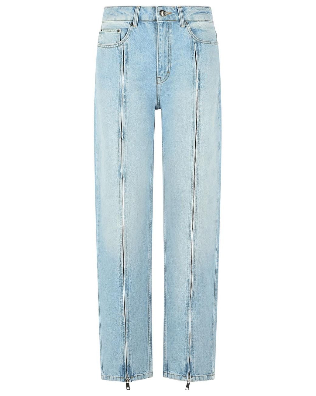 ROTATE BIRGER CHRISTENSEN Blue Light Denim Jeans