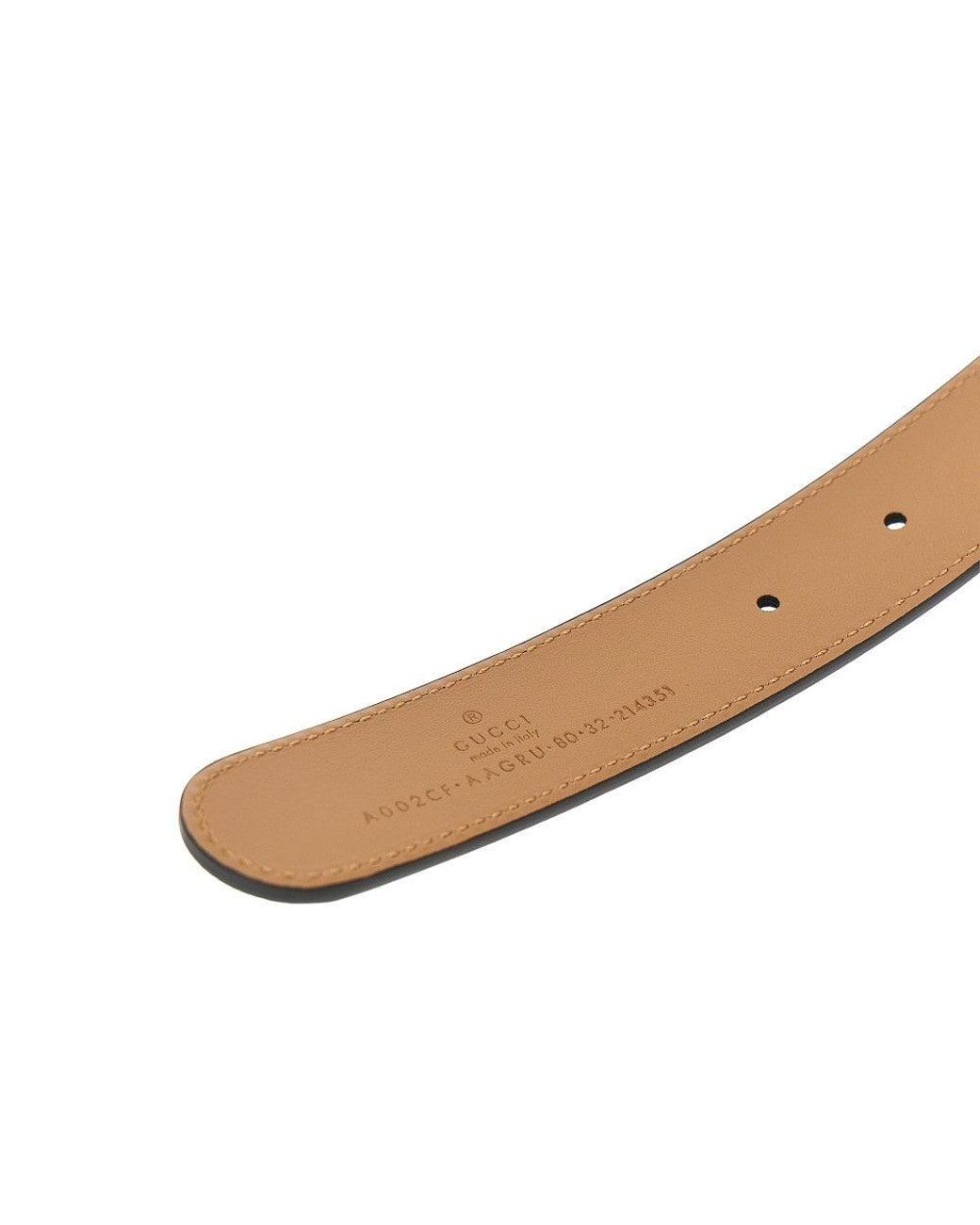 Gucci Multicolor Gg Marmont Reversible Leather Belt