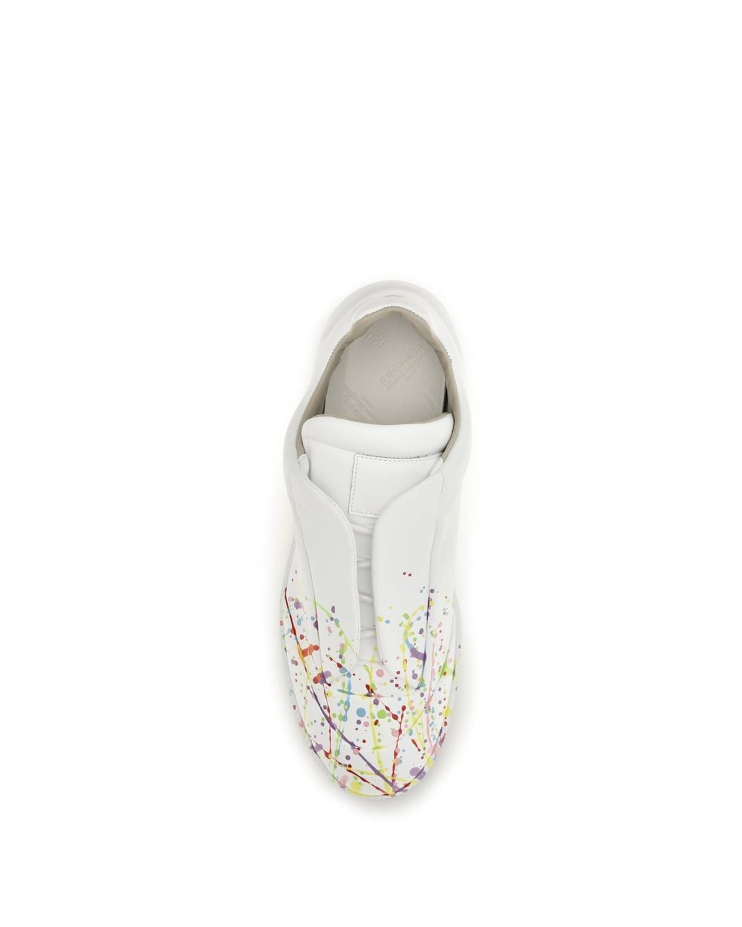 Margiela White Future Leather Sneakers for men