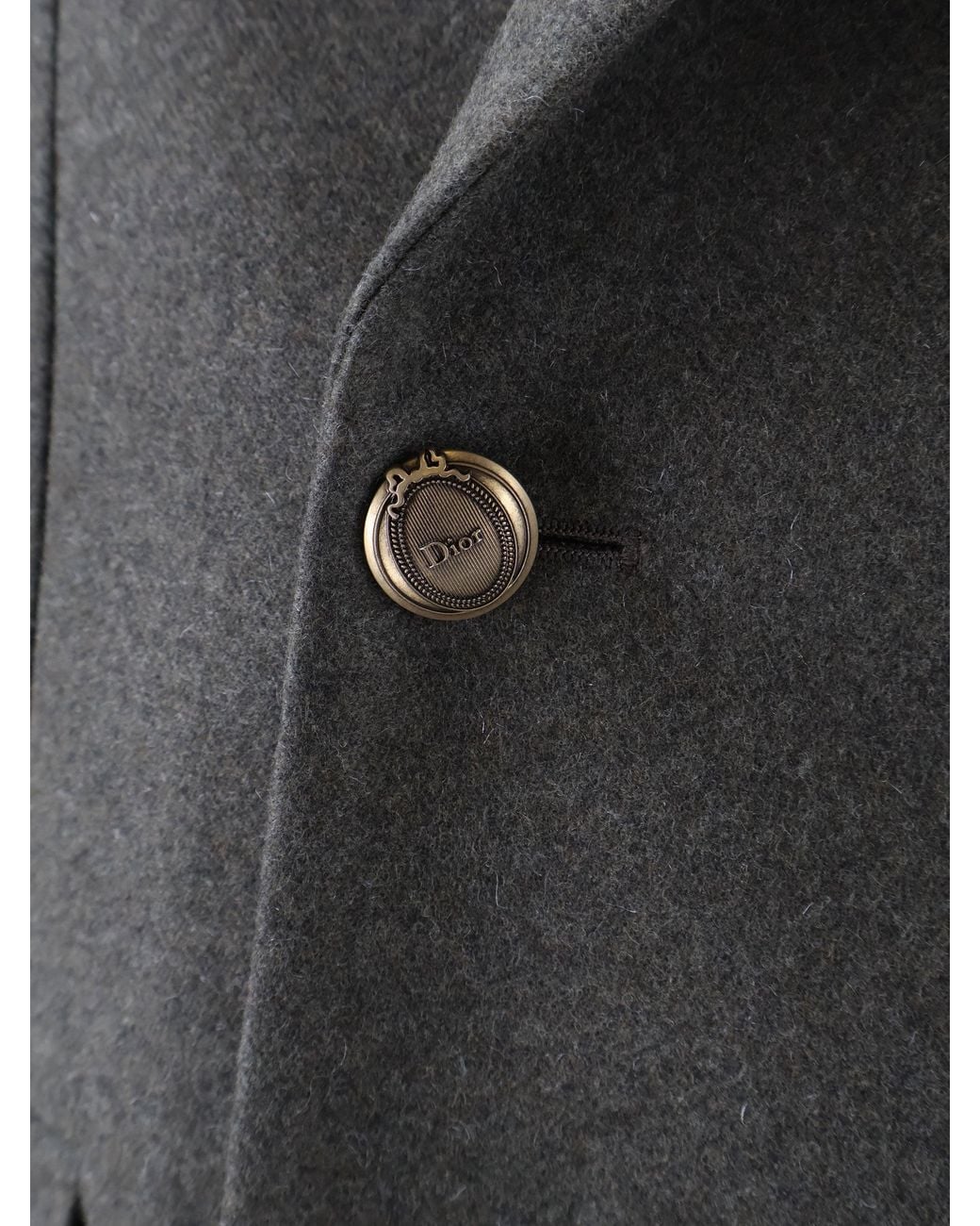 Dior Green Virgin Wool Cashmere Blazer for men