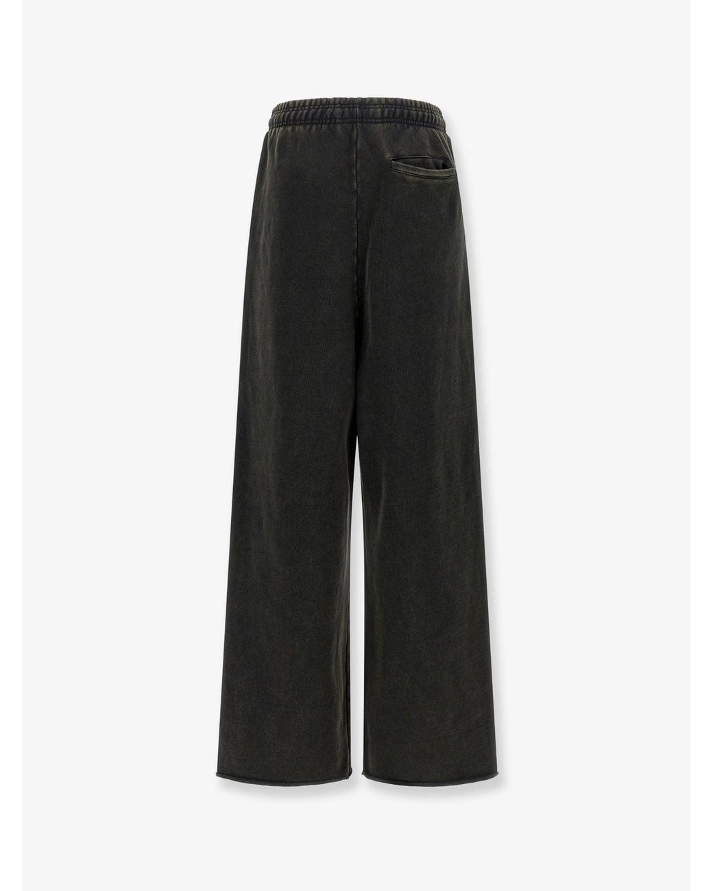 Entire studios Black Cotton Trousers