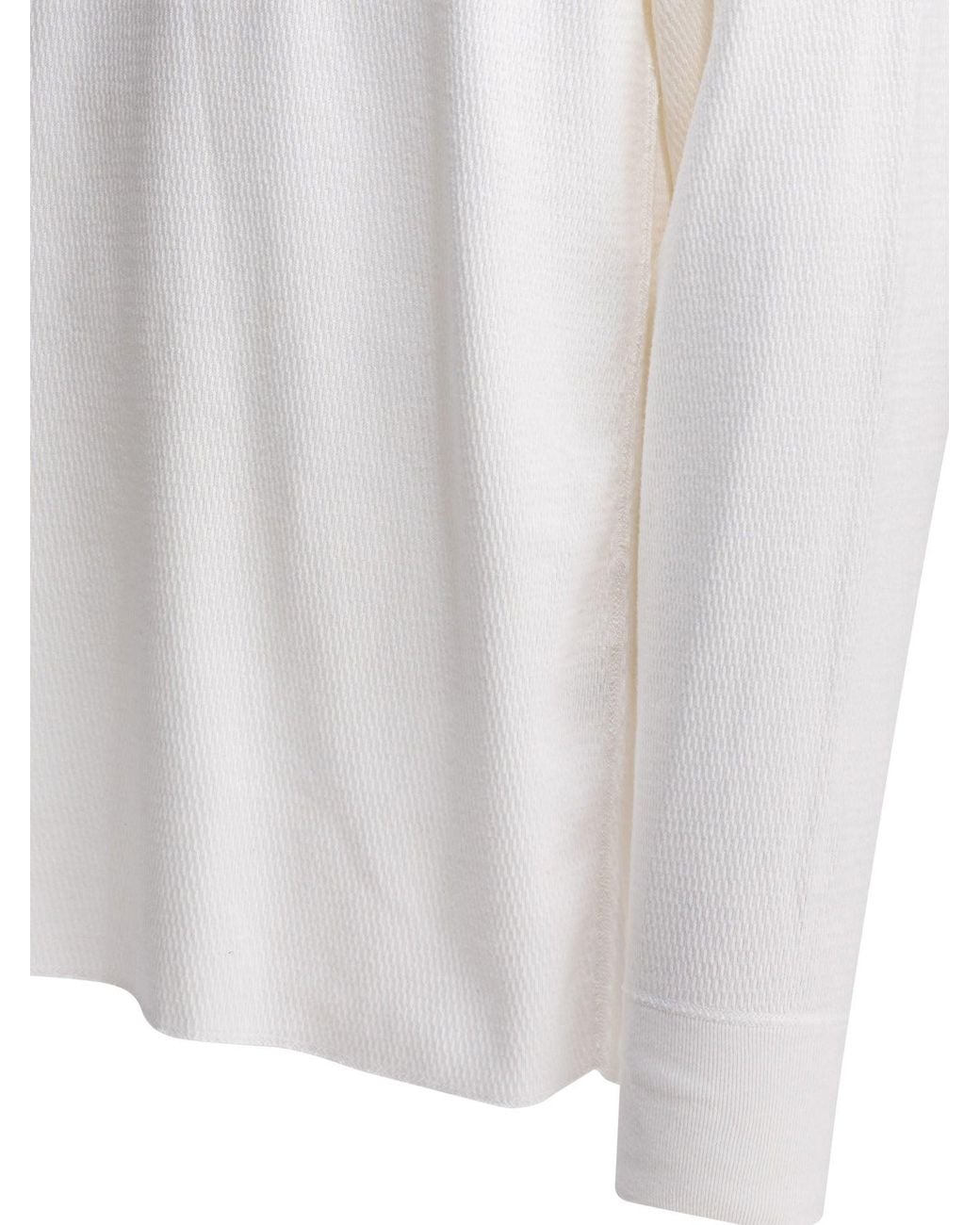 Kapital White Embroidered Logo T-Shirt for men