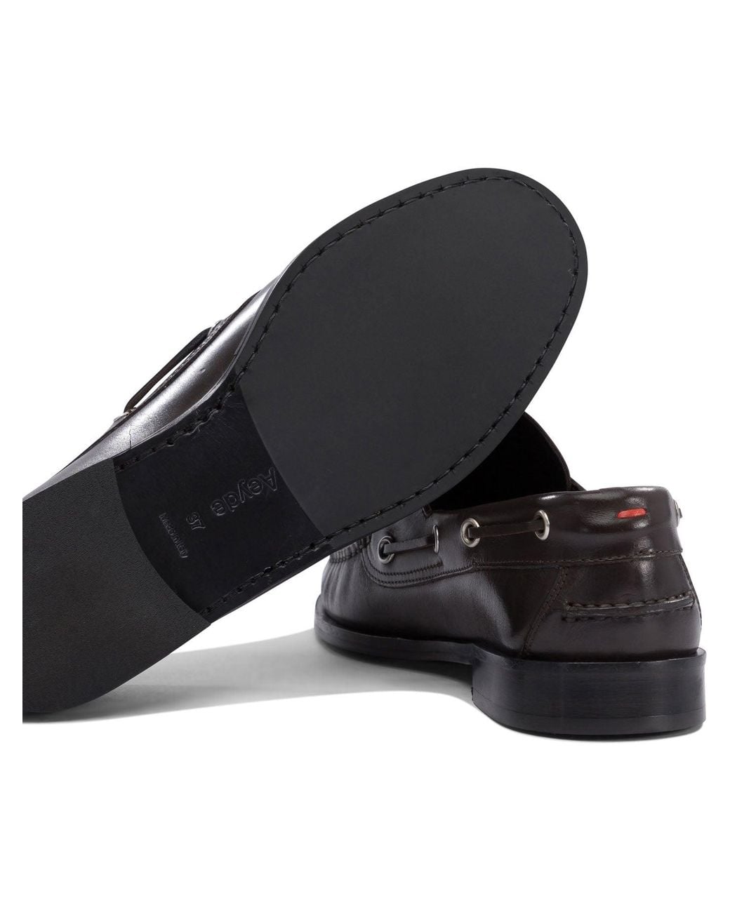 Aeyde Black "Harris" Loafers