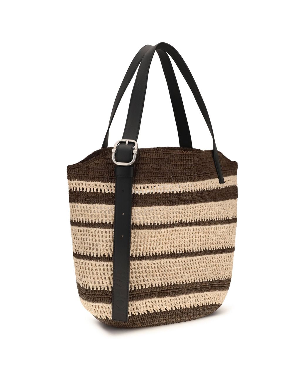Loewe White Loop Basket Bag for men