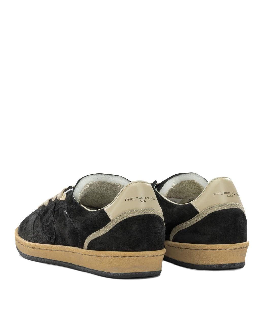 Philippe Model Black Sneakers & Slip-On