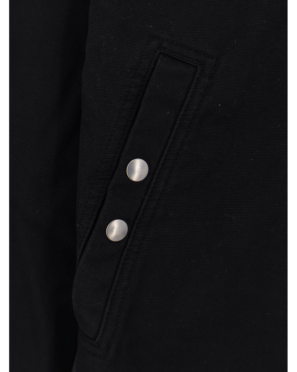 Rick Owens Black Denim Jacket for men
