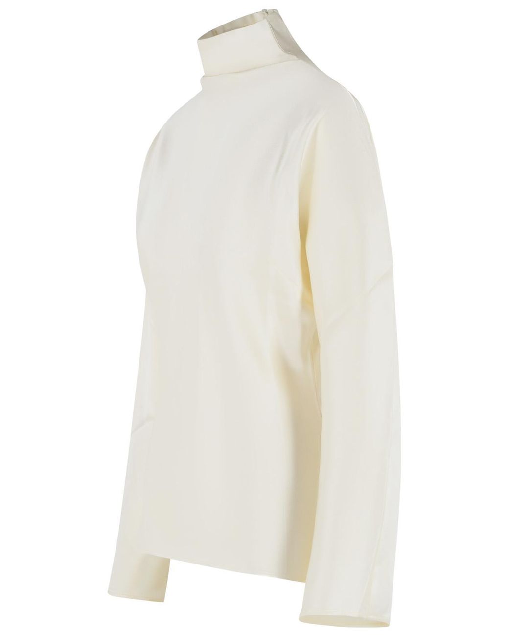 Rohe White Acetate Blend Blouse