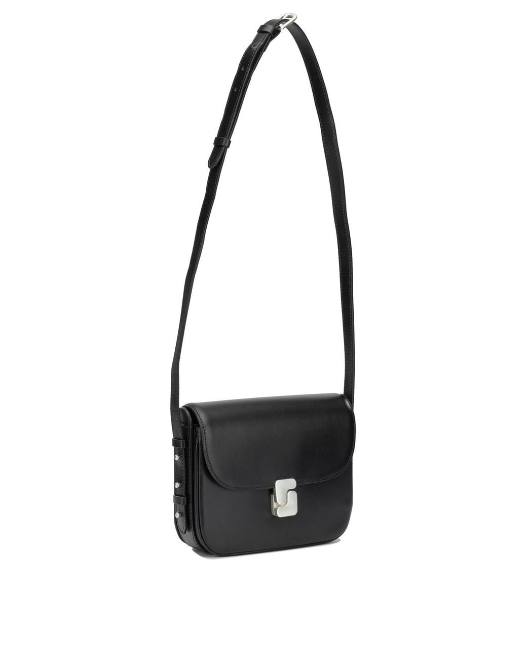Soeur Black "Bellissima" Small Shoulder Bag