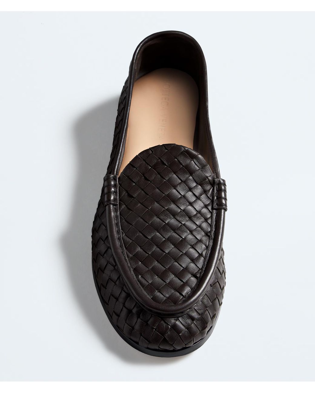Bottega Veneta White Silenzio Loafers for men