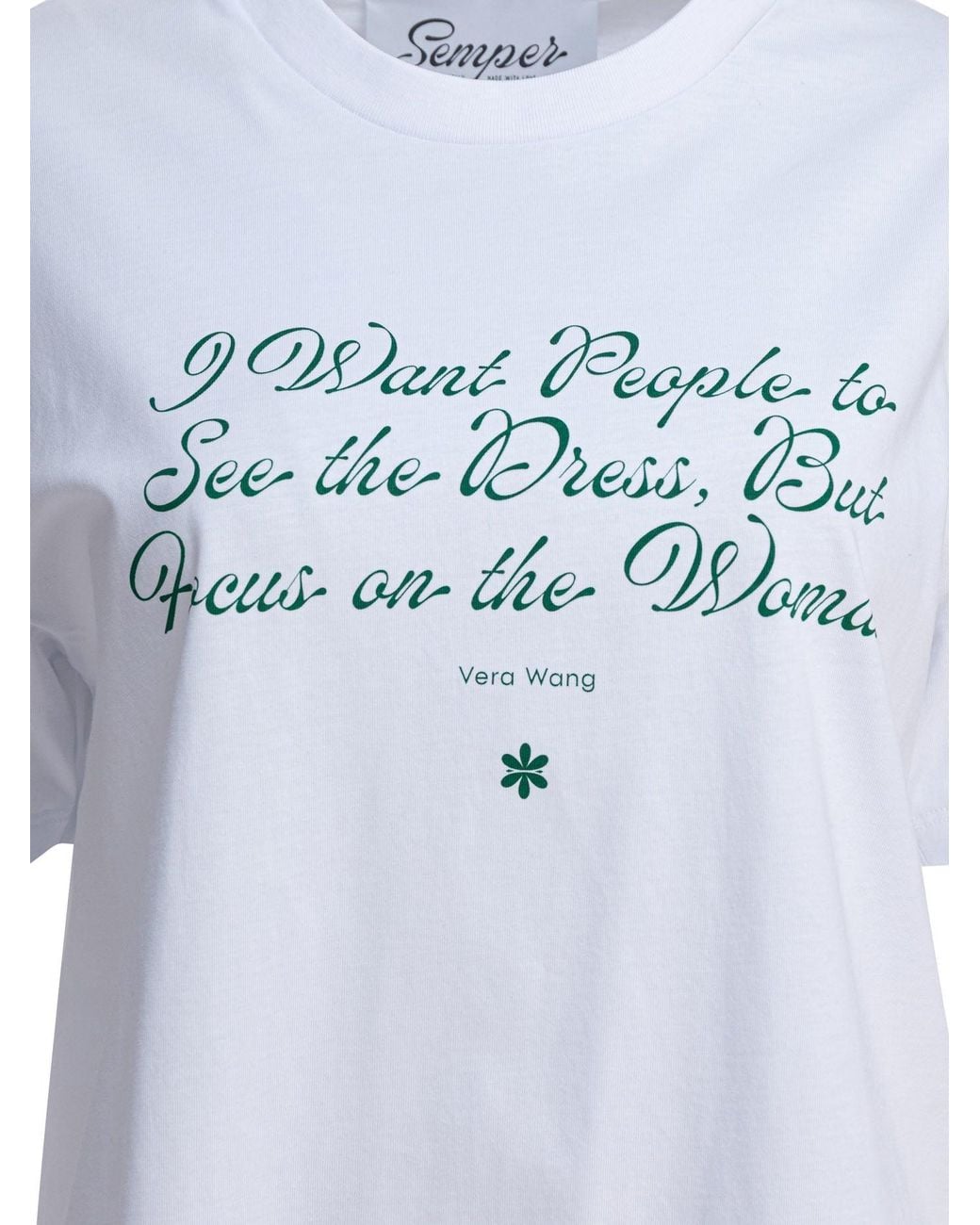 Semler Blue T-shirts White