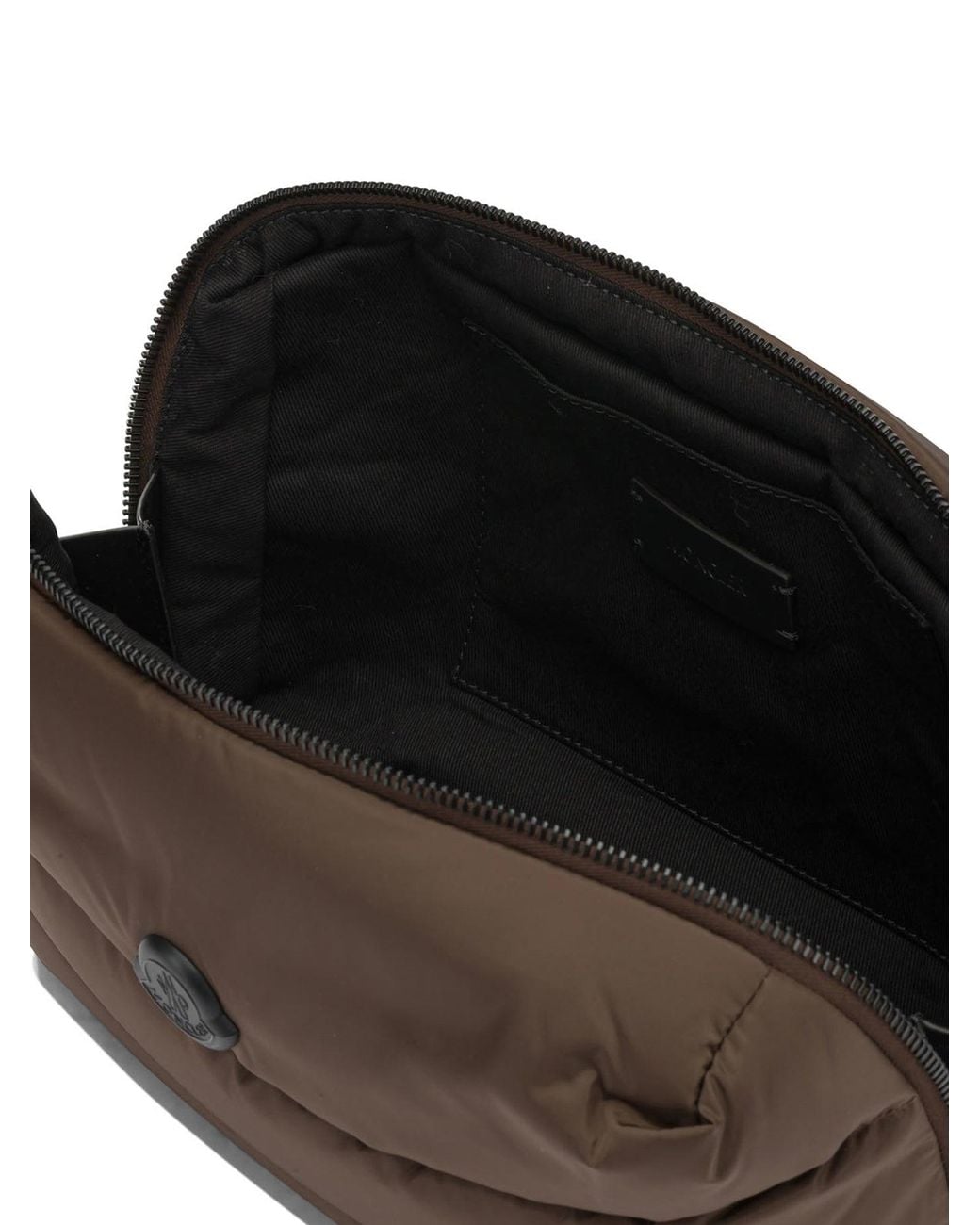 Moncler Brown Caradoc Beauty Case for men