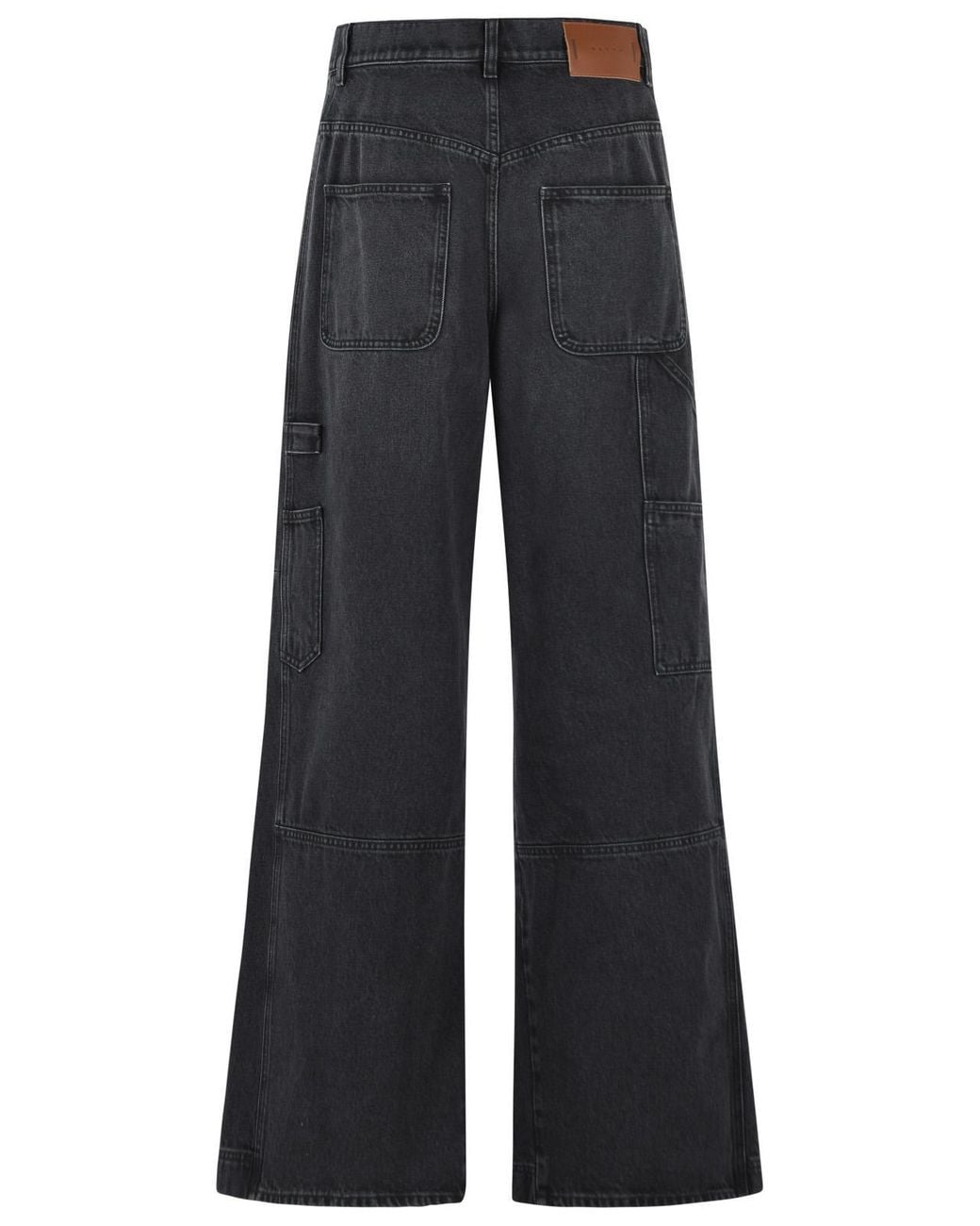 Marni Blue Wide Leg Denim Jeans for men