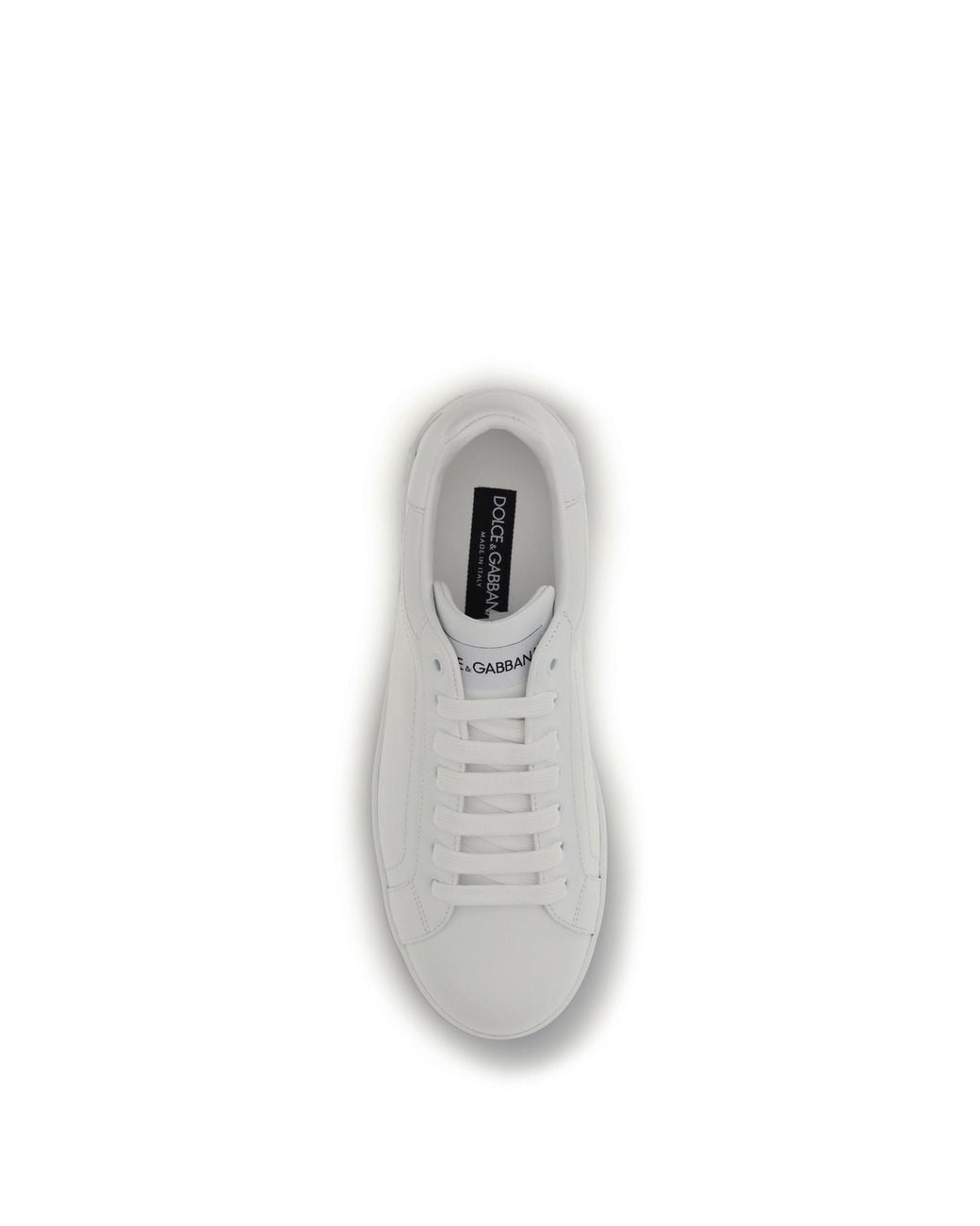 Dolce & Gabbana White Sneakers Portofino Nappa for men