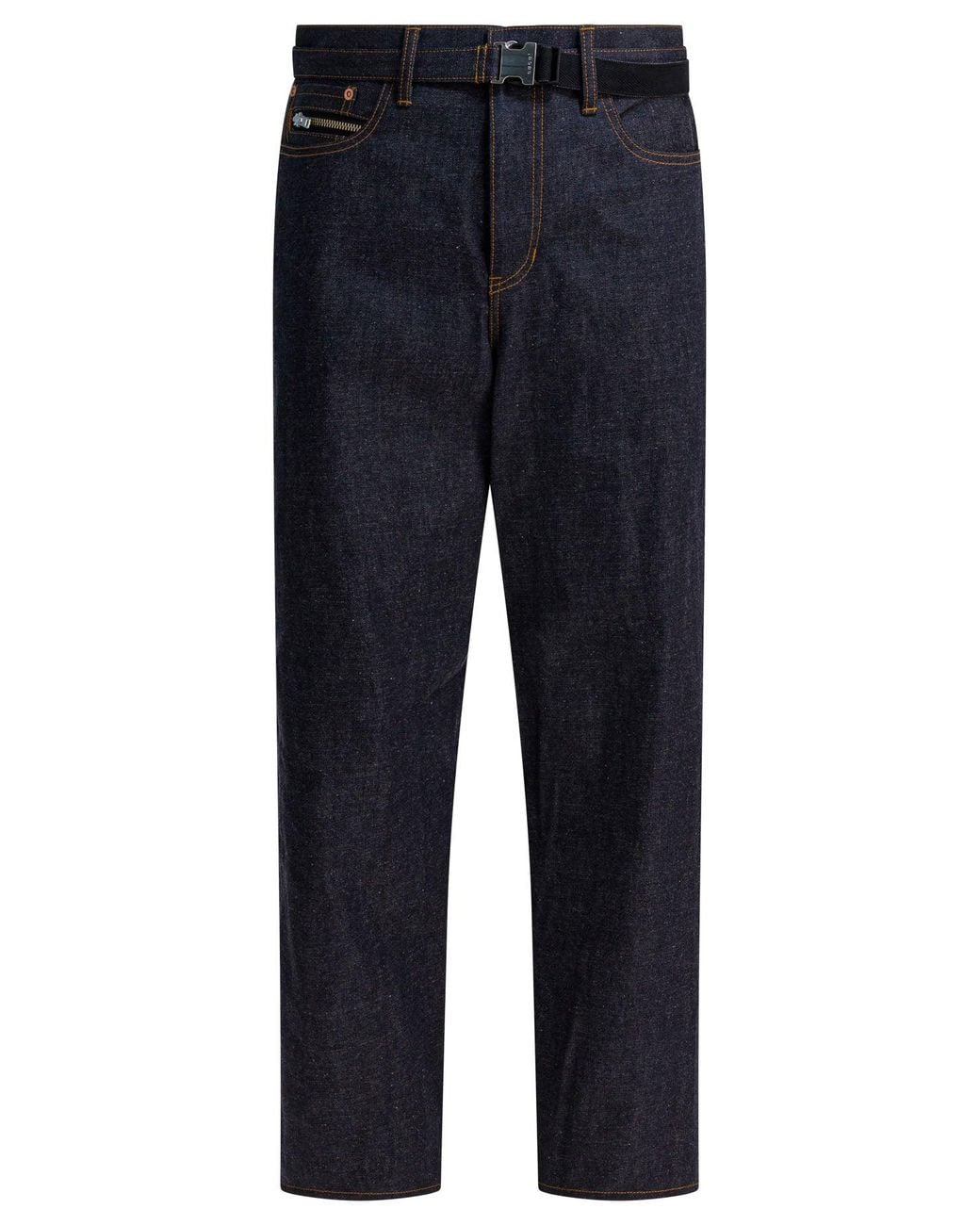 Sacai Blue Relaxed Fit Jeans for men