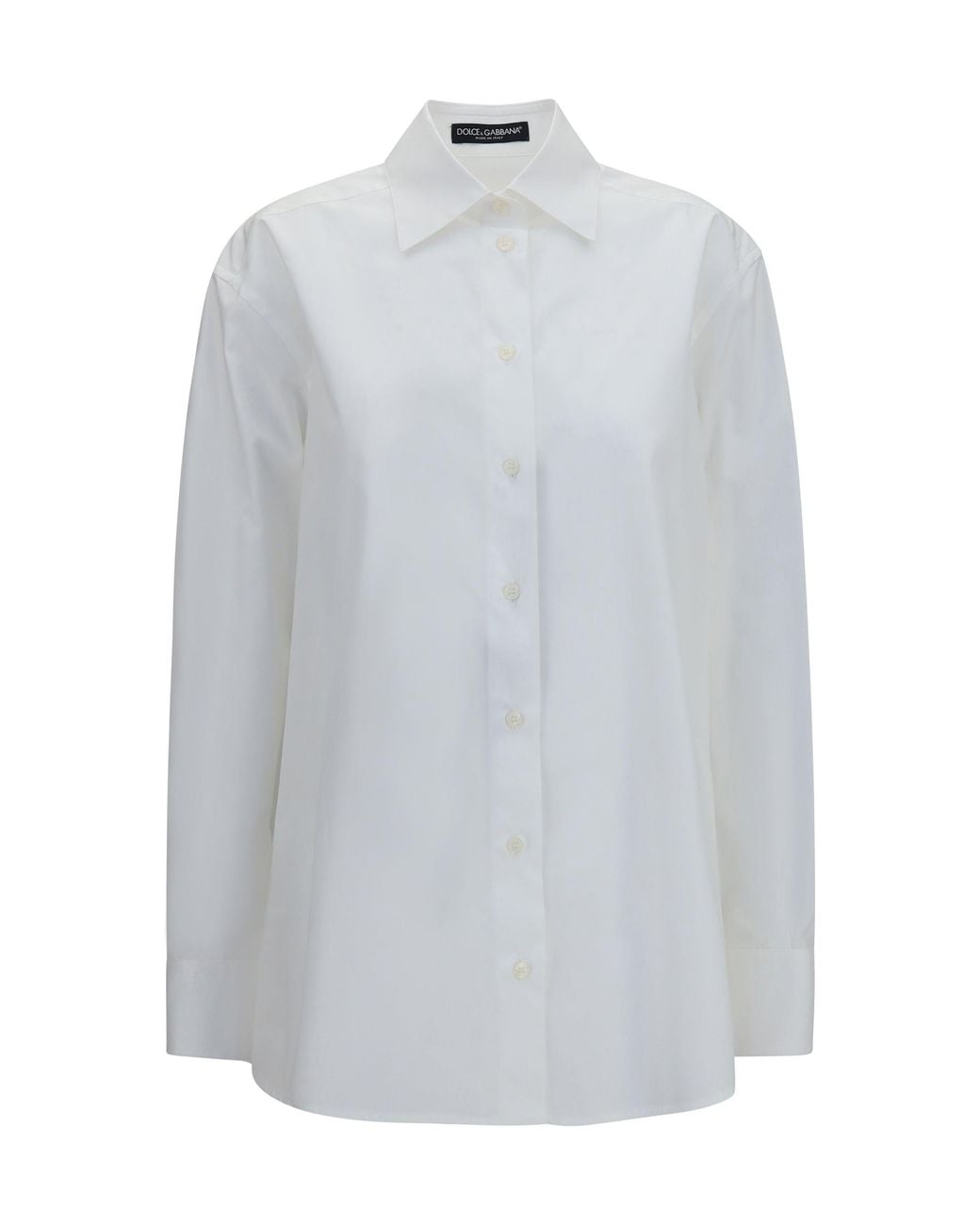 Dolce & Gabbana White Dolce & Gabbana Classic Cotton Shirt