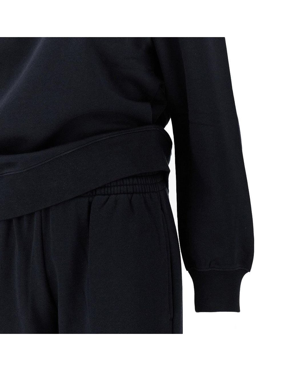 EA BODYWEAR Black Two-Piece Sporty Set