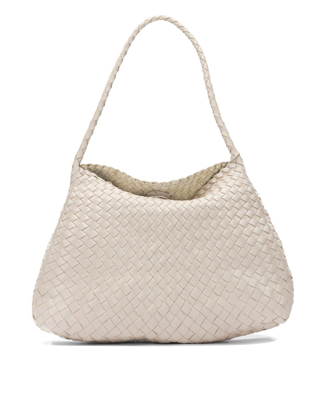 Dragon Diffusion Natural Santa Maria Shoulder Bags White