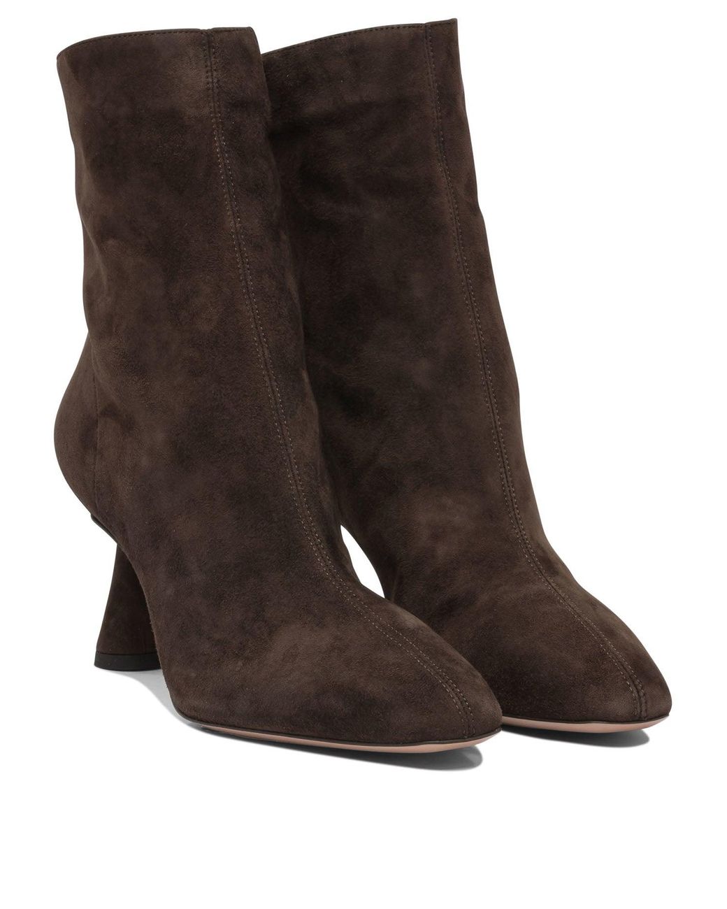 Aquazzura Black "Amore 75Mm" Ankle Boots