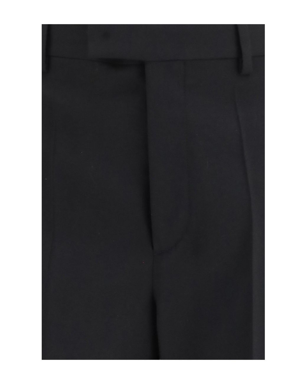 Valentino Black Tailored Wool Trousers