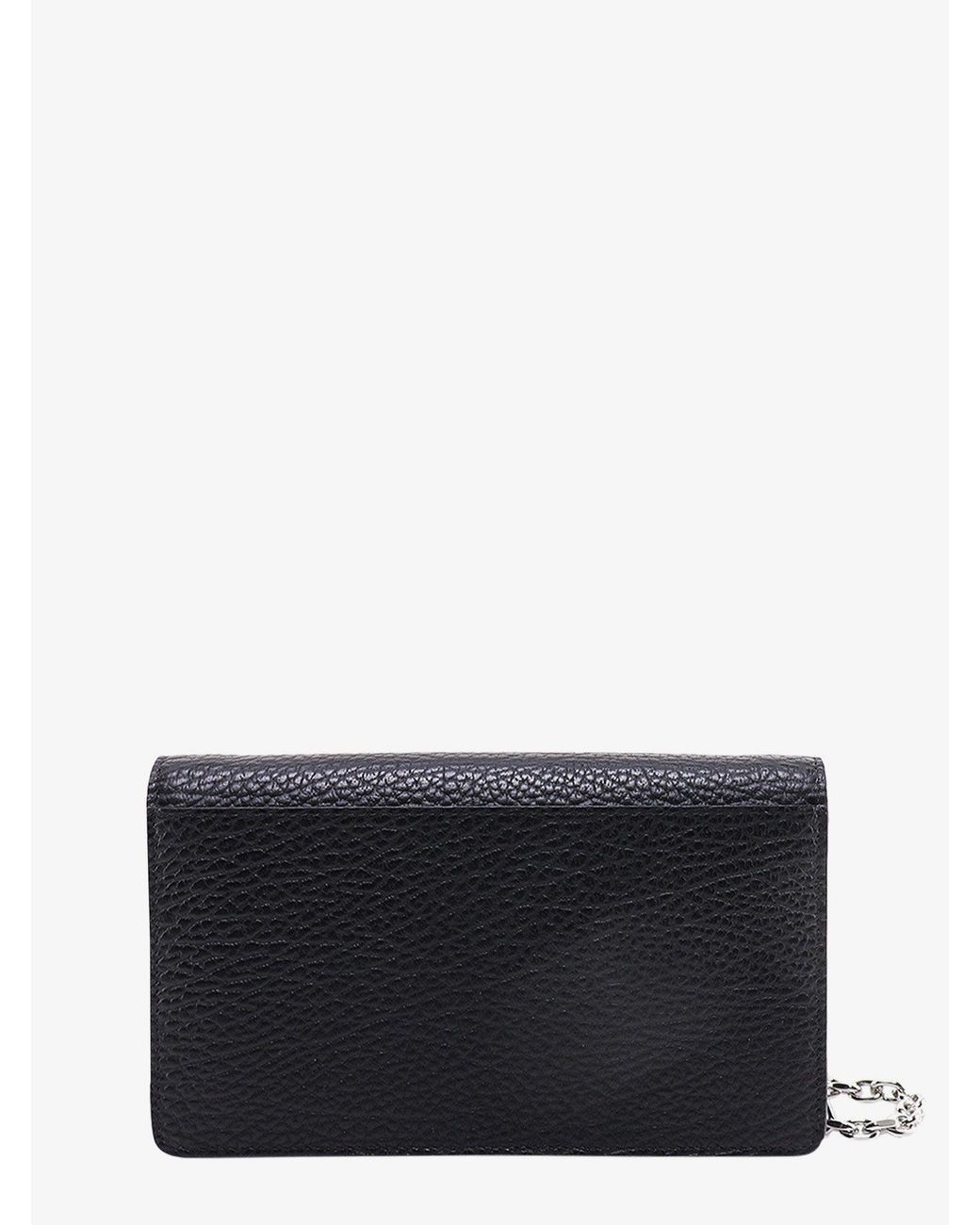 Maison Margiela Gray Four Stitches Leather Crossbody Bag