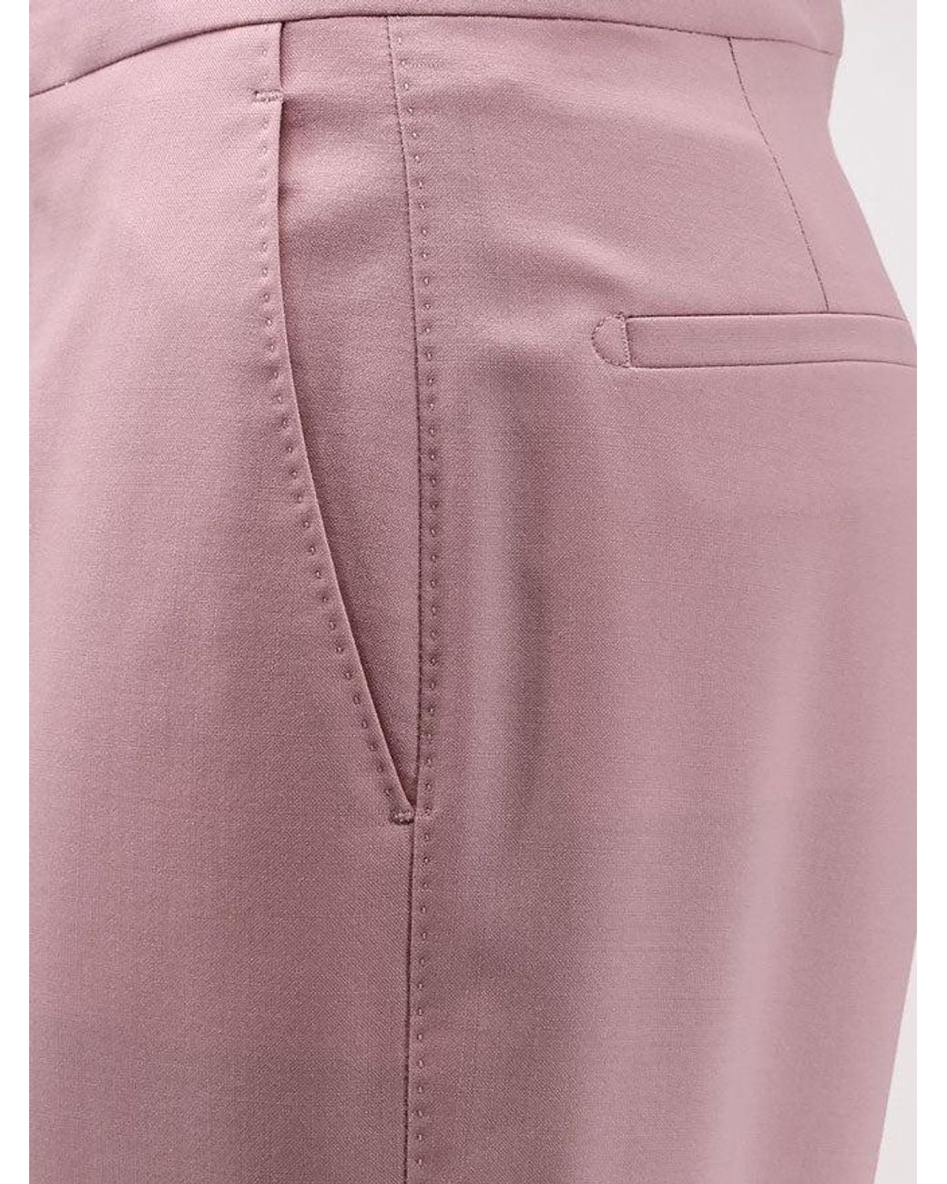 Tagliatore Pink Parigi Stretch Virgin Wool Trousers