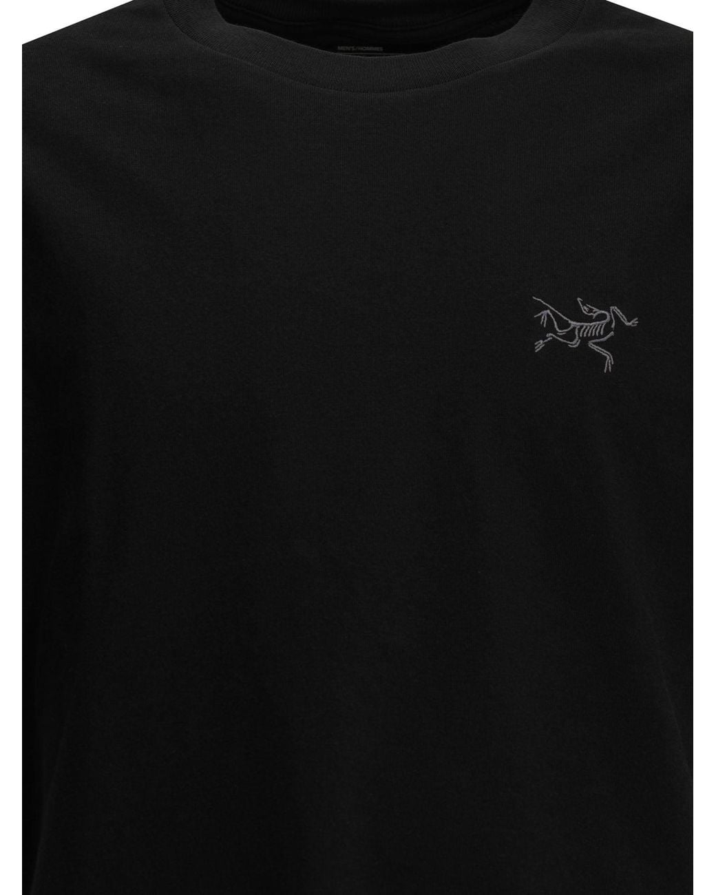 Arc'teryx Black Kragg Emblem Crew Neck T-Shirt for men