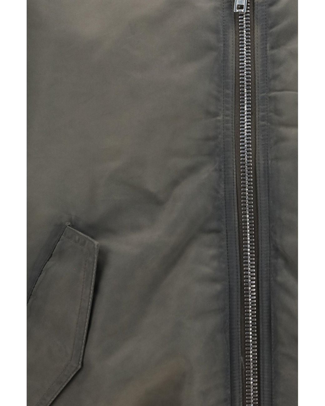 Rick Owens Gray Secchia Flight Bomber for men
