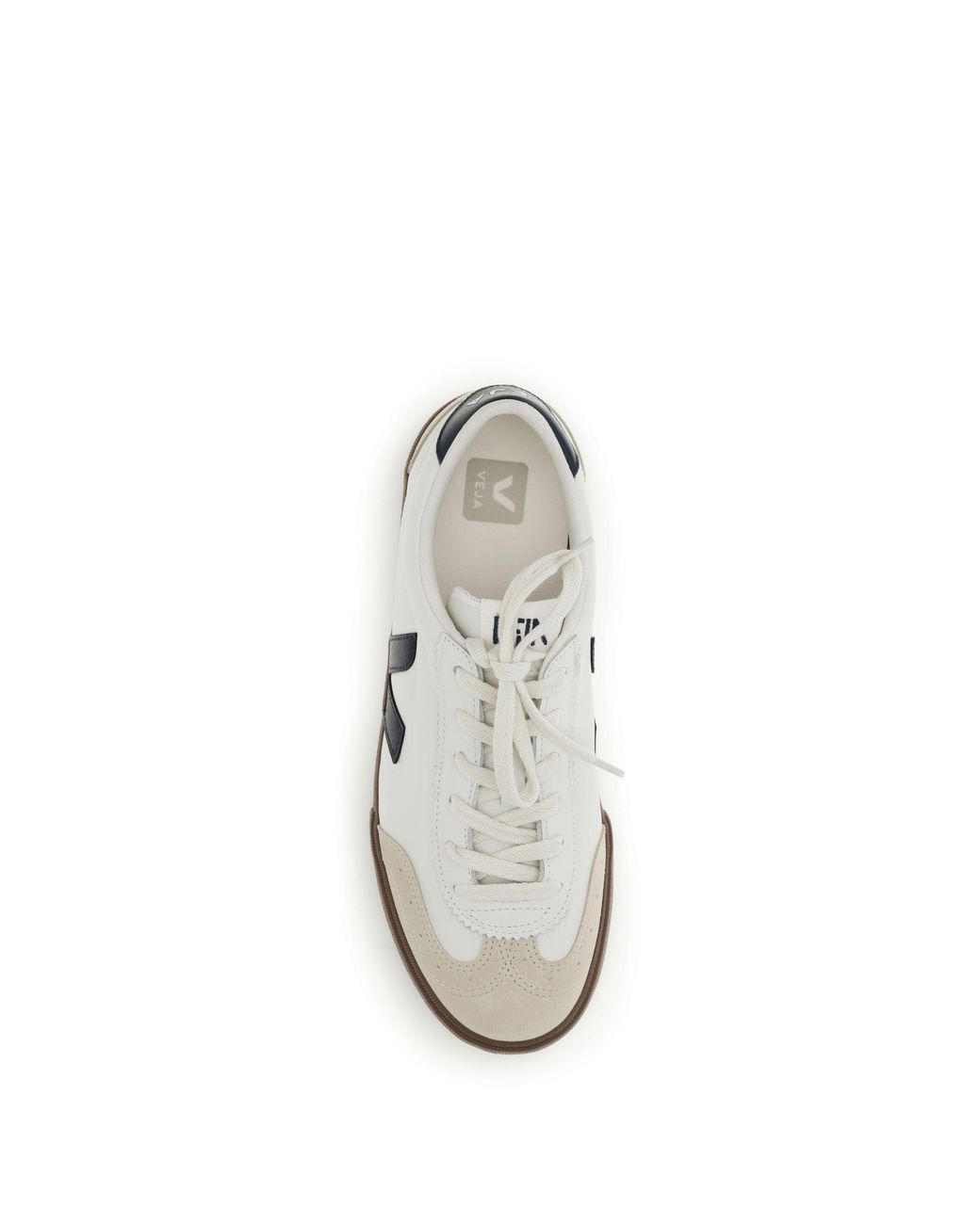 Veja White Volley Sneakers Nautico Bark for men
