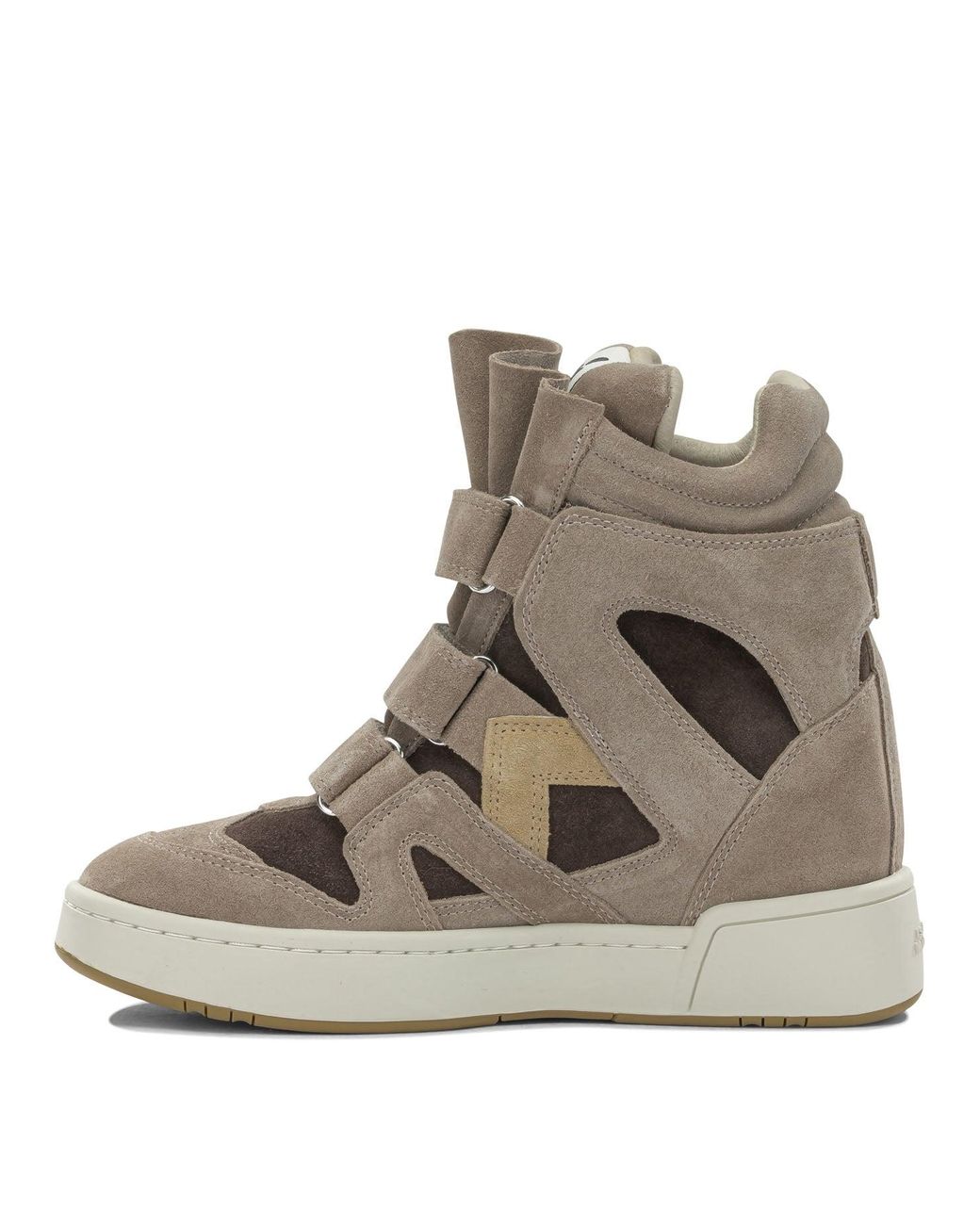 Isabel Marant Brown "Im3" High Top Sneakers