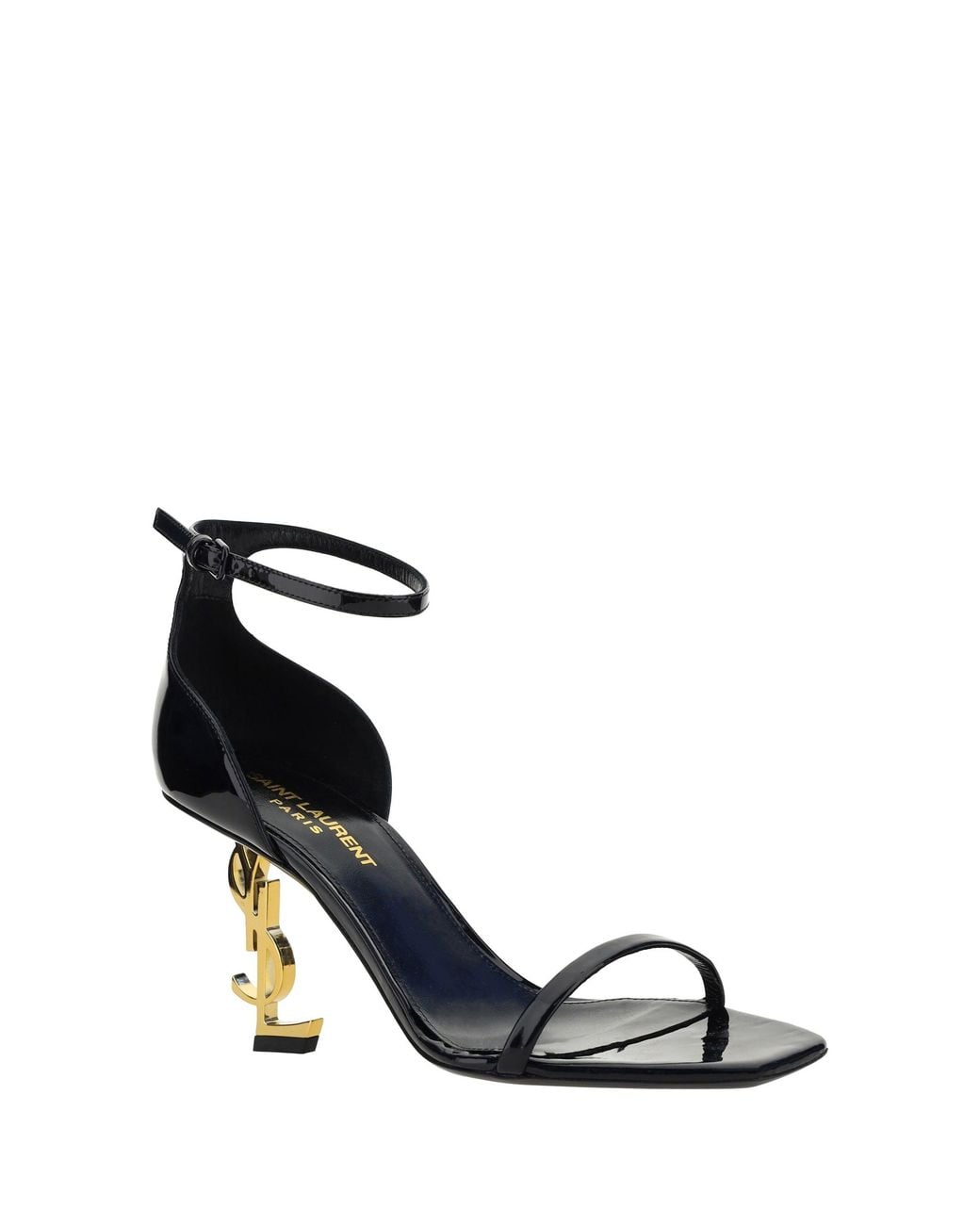 Saint Laurent White Opyum Sandals