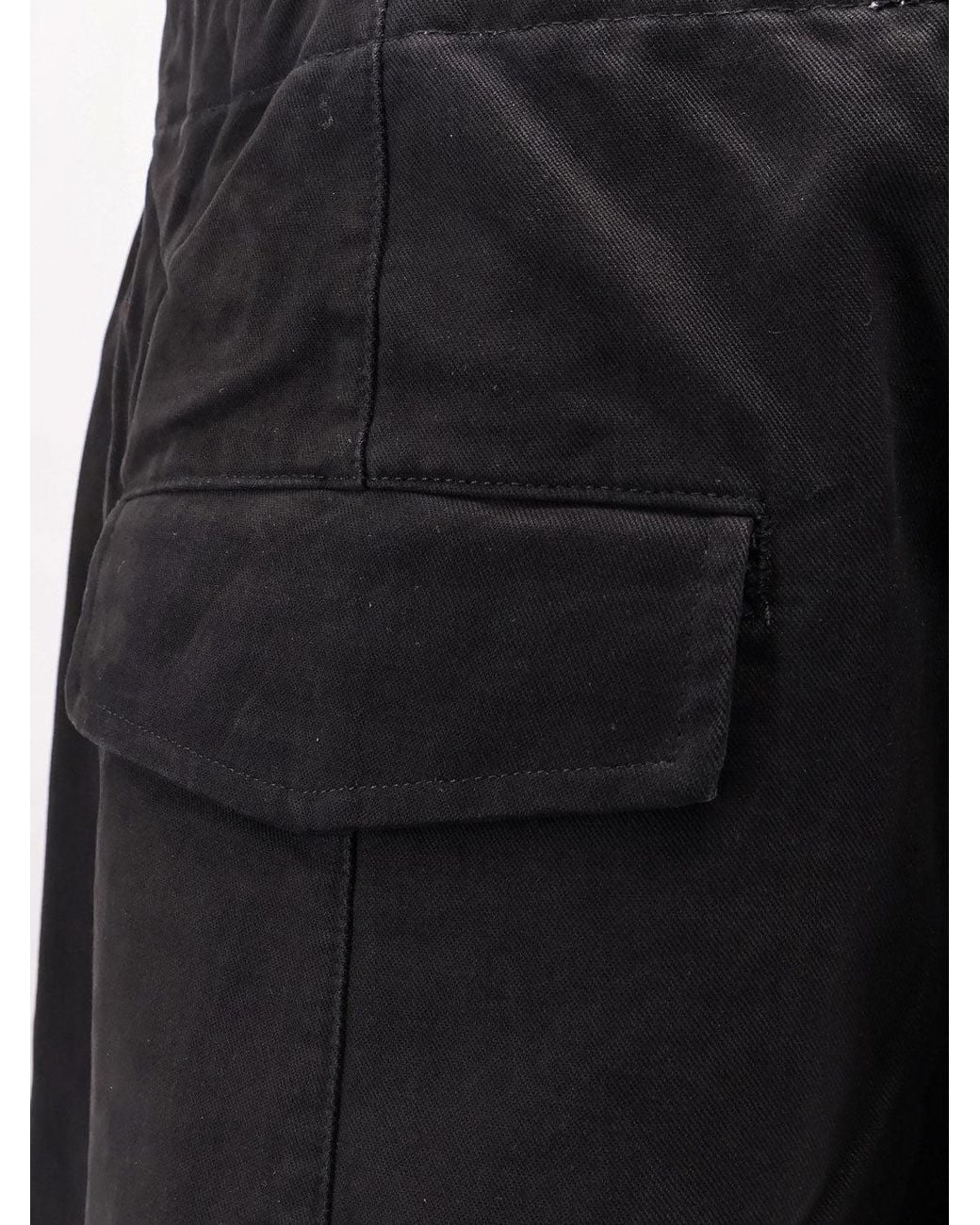 Entire studios Black Cotton Trousers