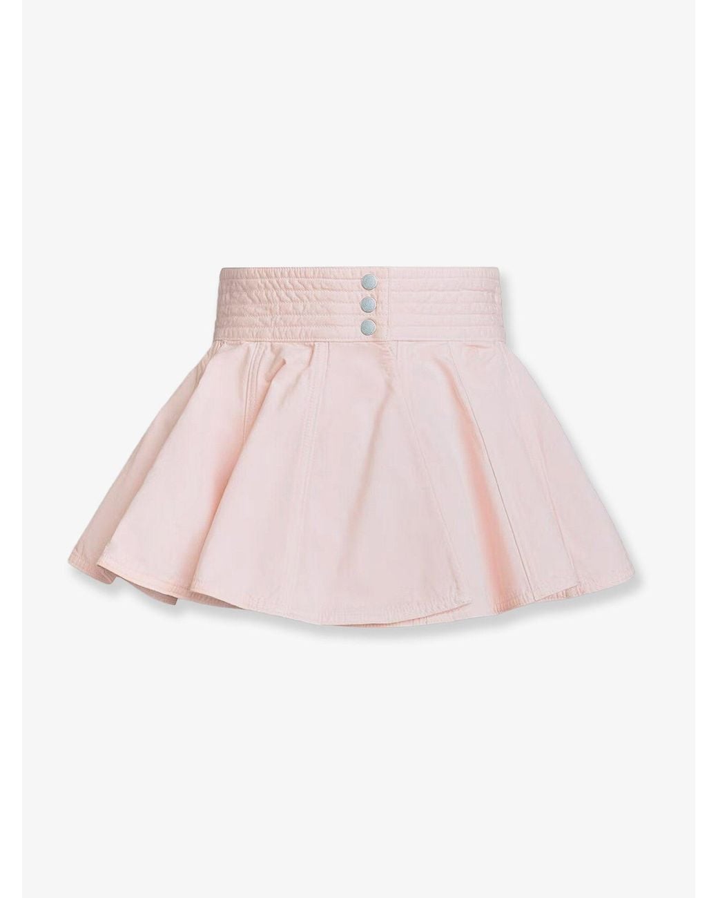 Alaïa Pink Peplum Cotton Belt
