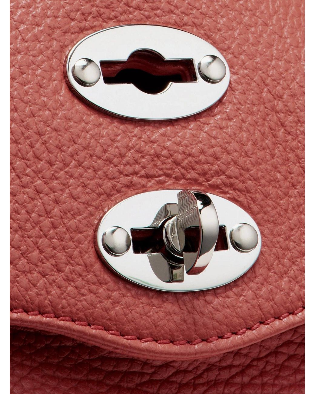 Zanellato Postina Baby Hammered Leather Crossbody Bag